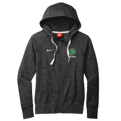 Nike Women's Gym Vintage Full Zip Hoodie Thumbnail