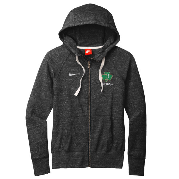 Nike Women's Gym Vintage Full Zip Hoodie Thumbnail