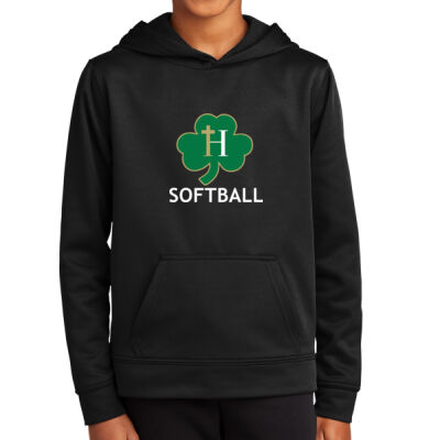 Youth Performance Fleece Pullover Hooded Sweatshirt Thumbnail