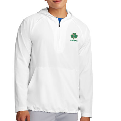 1/2-Zip Long Sleeve Hooded Jacket Thumbnail