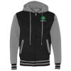 Unisex Heavyweight Varsity Full-Zip Hooded Sweatshirt Thumbnail