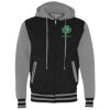 Unisex Heavyweight Varsity Full-Zip Hooded Sweatshirt Thumbnail