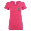 Women’s Glitter V-Neck T-Shirt Thumbnail